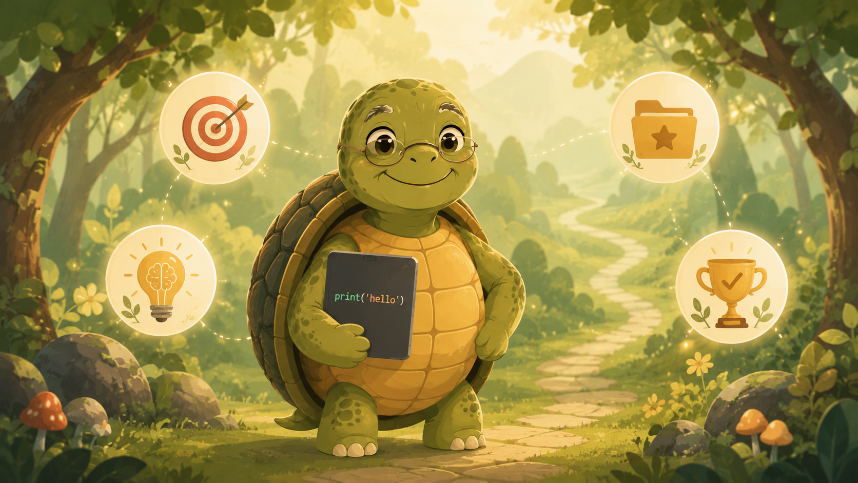 Despacio turtle mascot